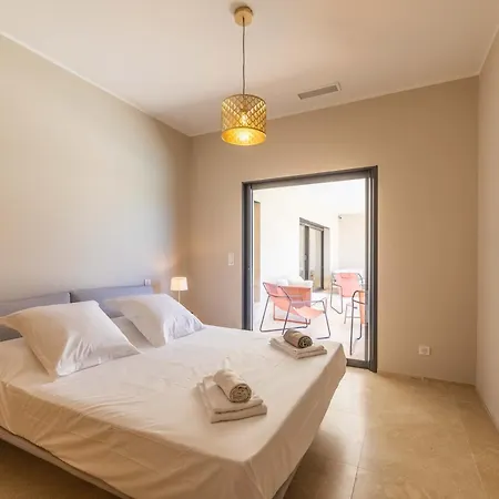 Anna Piscine, 10' De La Plage, Canetto, Villa Bonifacio (Corsica)
