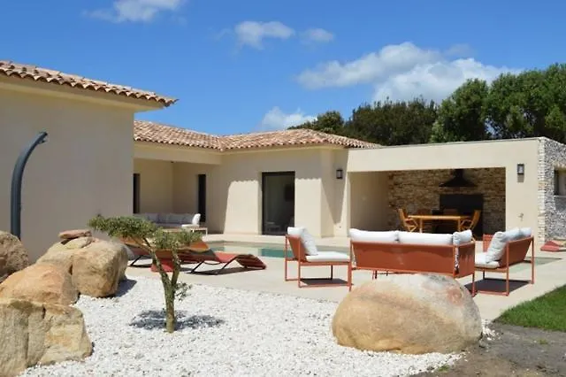 Villa Piscine, 10' De La Plage, Canetto, Bonifacio *