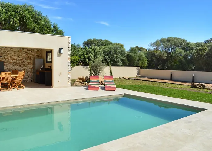 Villa Piscine, 10' De La Plage, Canetto,