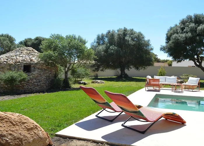 Villa Piscine, 10' De La Plage, Canetto, Bonifacio (Corsica)