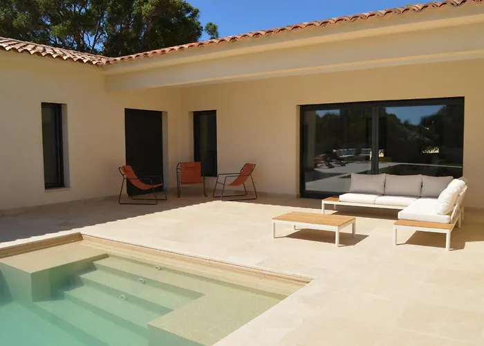 Villa Piscine, 10' De La Plage, Canetto,
